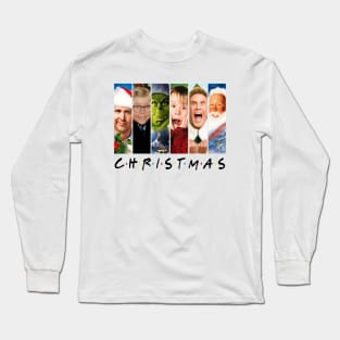 Christmas Movie Friend Home Elf Ralphie Griswold Long Sleeve T-Shirt